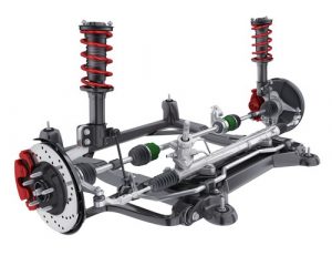 Car,Suspension,And,Brake,Disk,And,Steering.,3d,Illustration - Meineke Seattle and Tacoma Meineke Car Care | Steering Column | Seattle